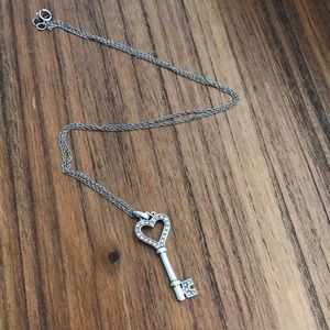 Kay Diamond Key Necklace